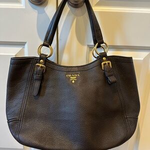 Authentic Prada Leather shoulder bag